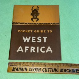 1943 West Africa U.S. War And Navy Departments Booklet WWII