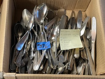 OVER 100 PIECES Vintage Silverplate Flatware - A Great Mix Of Styles & Designs