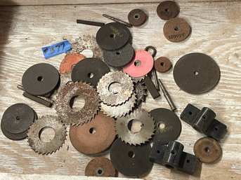 Lot Of Abrasive Disks, Cutters - Vintage Tools