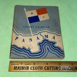 1943 Pocket Guide To Panama WWII Booklet
