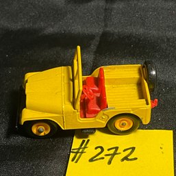 'Jeep' Matchbox No. 72 Diecast Toy Car - Vintage