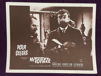 'Mr. Topaze' Vintage Movie Lobby Card - Peter Sellers