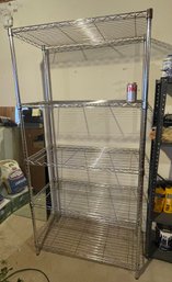 Metal Wire Shelf - Great For Garage/Basement Storage
