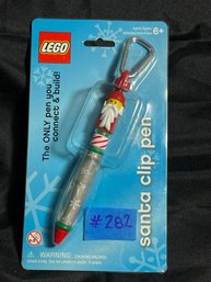 LEGO Santa Clip Pen 2005 New Old Stock #3509