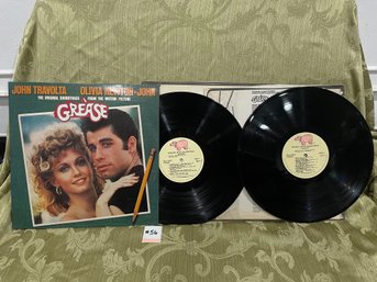 Grease (The Original Soundtrack From The Motion Picture) Double Record Set RS-2-4002