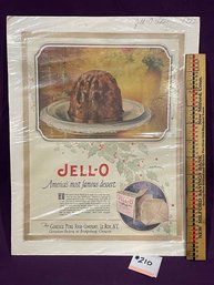 1922 Lemon JELL-O Magazine Ad - Genesee Pure Food Company