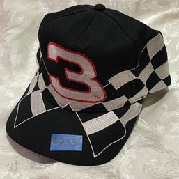 Dale Earnhardt #3 Checkered Flag NASCAR Hat