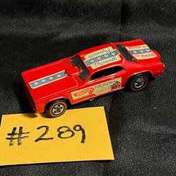 1969 Hot Wheels Redline Coca Cola Plymouth Diecast Car - Mattel