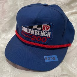 1989 Goodwrench Rockingham 200 Vintage NASCAR Hat