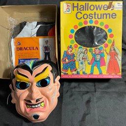 1979 'Dracula' Bland Charnas Child's Halloween Costume - Never Used!