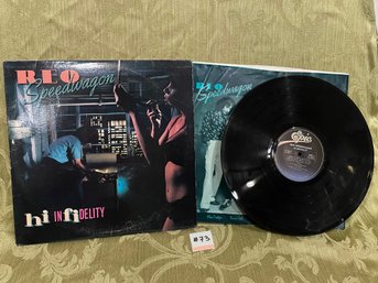 REO Speedwagon 'Hi Infidelity' 1980 Vinyl Record FE 36844