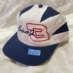 Dale Earnhardt #3 Blue & White Strap-Back Hat NASCAR Racing