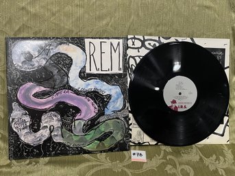 R.E.M. 'Reckoning' 1984 Vinyl Record SP70044