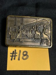 Telephone Switchboard Operator Belt Buckle - Jostens VINTAGE