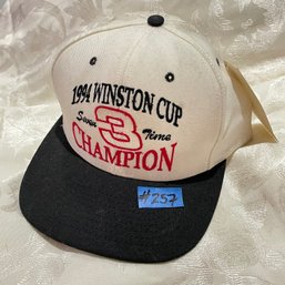 1994 Winston Cup NASCAR Dale Earnhardt 7 Time Champion Hat, New Old Stock