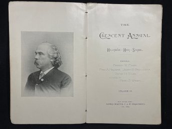 1892 Hillhouse High School (New Haven, CT) 'Crescent Annual'