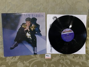 Sam Harris (Self Titled) 1984 Motown Records Vinyl Album 6103ML