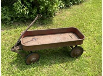 Antique/vintage Radio Flyer Wagon