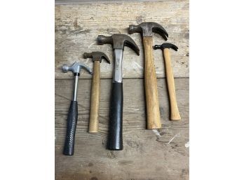 Lot Of 5 Vintage Hammers