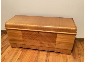 Vintage Lane Waterfall Design Cedar Chest (1955)