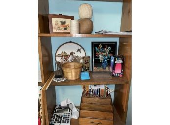 Miscellaneous Lot - Decor, Desk Organizer, Etc.