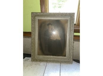 Antique Frame - Photo With Woman & Baby