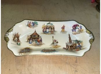 Royal Winton Grimwades 'Old English Markets' Plate