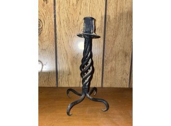 Handcrafted Twisted Metal Wrought Iron Candle Holder #5