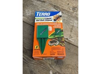 Terro Liquid Any Bait Stakes NEW Pack Of 8