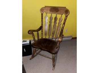 Vintage Wood Rocking Chair