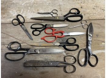 Vintage Scissors Lot Of 10