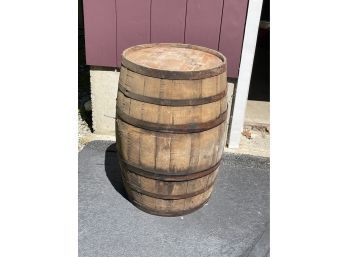 Vintage Wood Wine Barrel