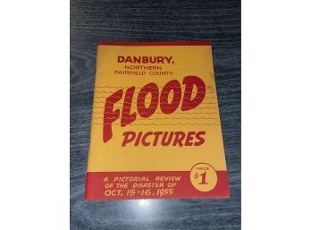 Danbury, Connecticut 1955 Flood Pictures Book