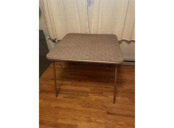 Folding Card Table