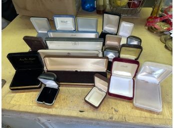 Lot Of 19 Jewelry Boxes