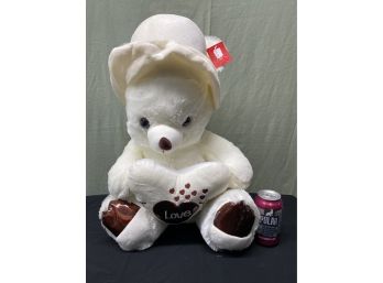 Large I LOVE YOU Teddy Bear - Top Grade - New With Tags - Valentine's Day