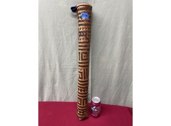African Woven Reed Arrow Quiver