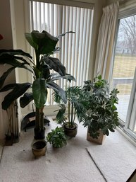 Artificial Silk Leaf Indoor Plants & Tree
