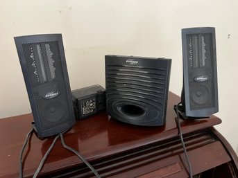 Monsoon Multi Media W/ Two Flat Speakers