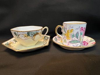 Royal Chelsea & Nippon Beautiful Tea Cups