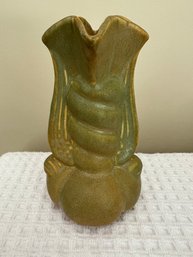 Vintage Niloak Pottery Vase Winged Victory Twist 1930s