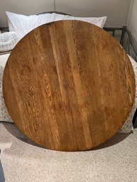 Large Round Oak Table