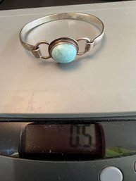 Turquoise &  Silver 925 Bracelet