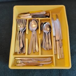 Silverware Drawer And Contents