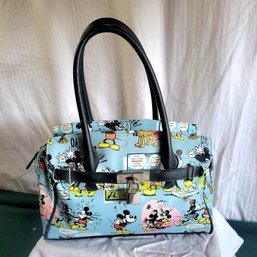 Disney's Mickey, Mini And Pluto Handbag *No Tag Possible Faux Leather