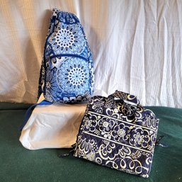 Vera Bradley Backpack And Travel Bag