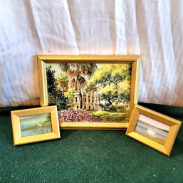 Watercolor Print And Miniture Pictures