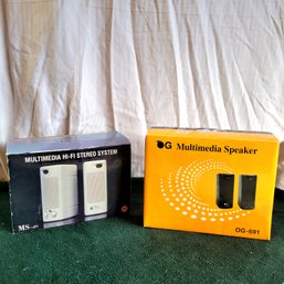 Speakers New In Boxes *Untested