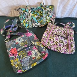 Vera Bradley Shoulder Bags And Purse With Matching Wallet