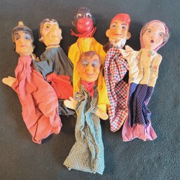 Vintage Hand Puppets From Germany